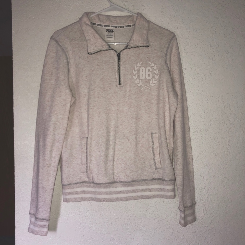❌SOLD❌ PINK quarter zip